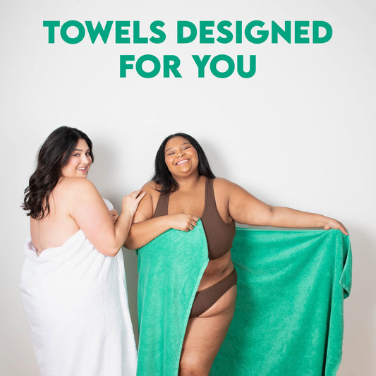 How TOWEL fits: BTS with Ava, Joni, and Gemma
